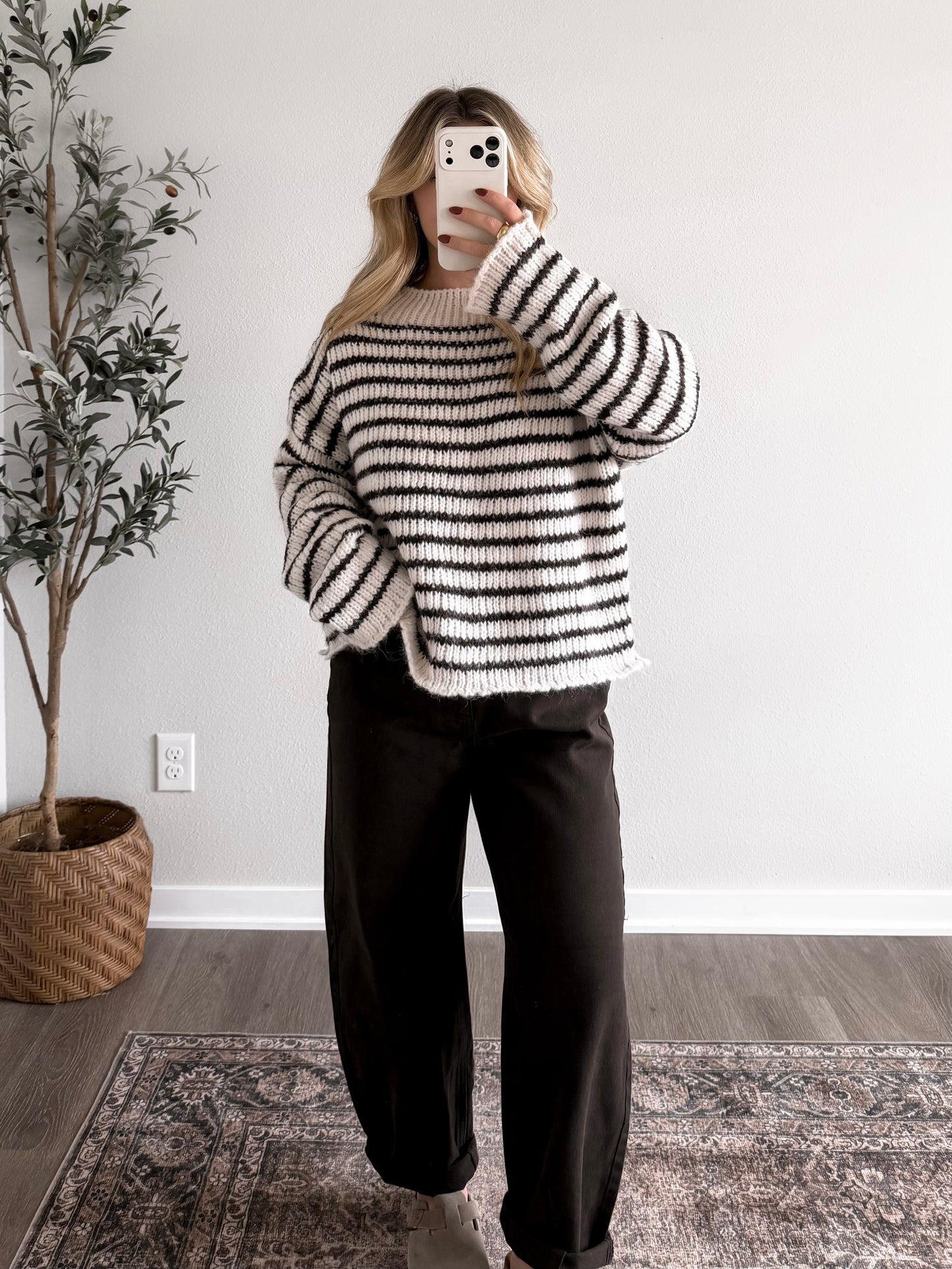 Sweater Weather Striped Sweater