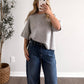 Avery Knit Sweater / Grey