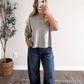 Avery Knit Sweater / Grey