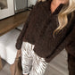 Dark Roast Knit Cardigan
