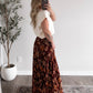 Copperline Floral Maxi Skirt