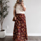 Copperline Floral Maxi Skirt