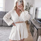 Blaire Long Sleeve Romper Final Sale