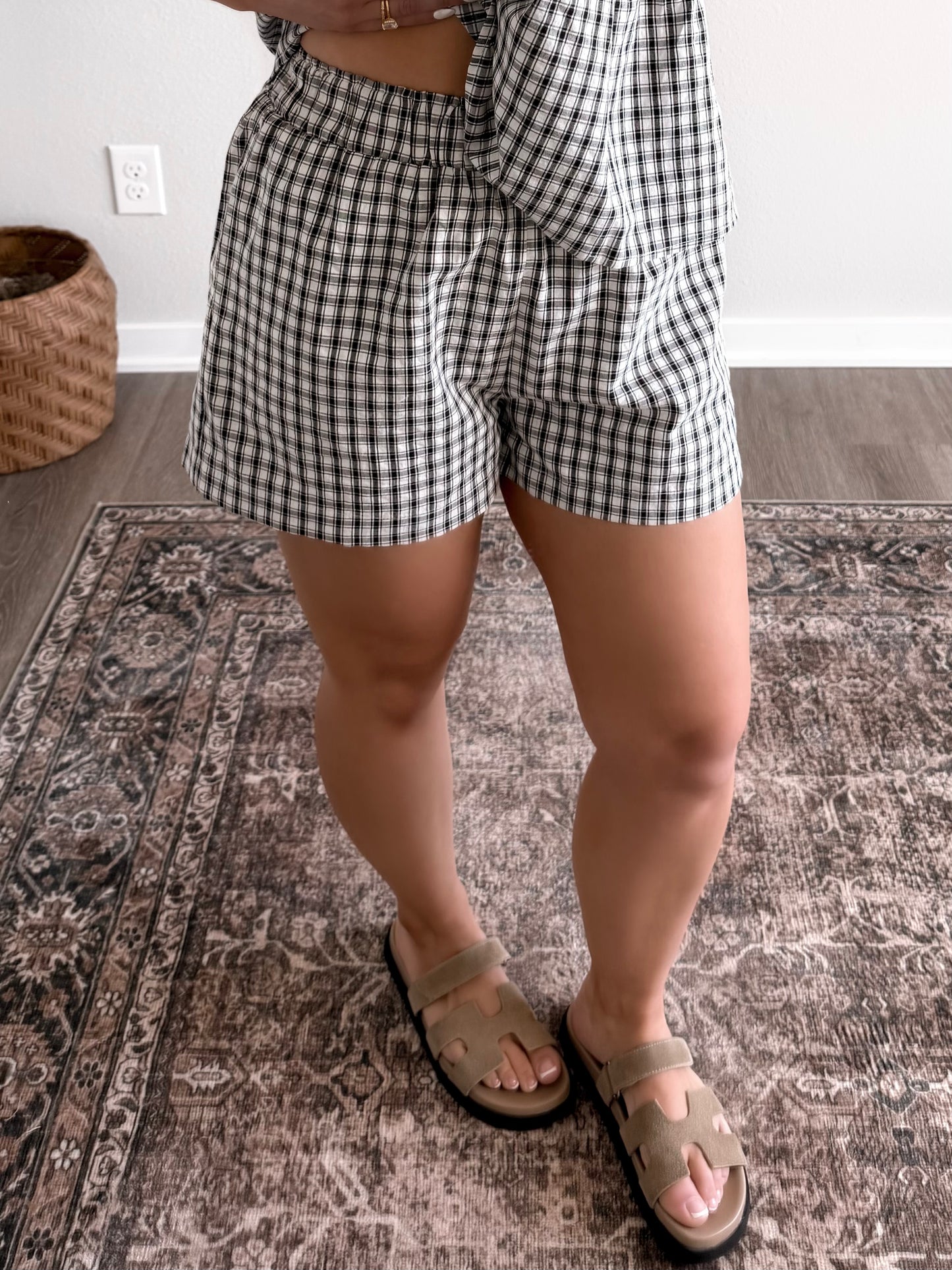 Picket Fence Gingham Set