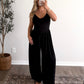 After Hours Jumpsuit / Black (PREORDER EST SHIP 7.15)