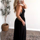 After Hours Jumpsuit / Black (PREORDER EST SHIP 7.15)