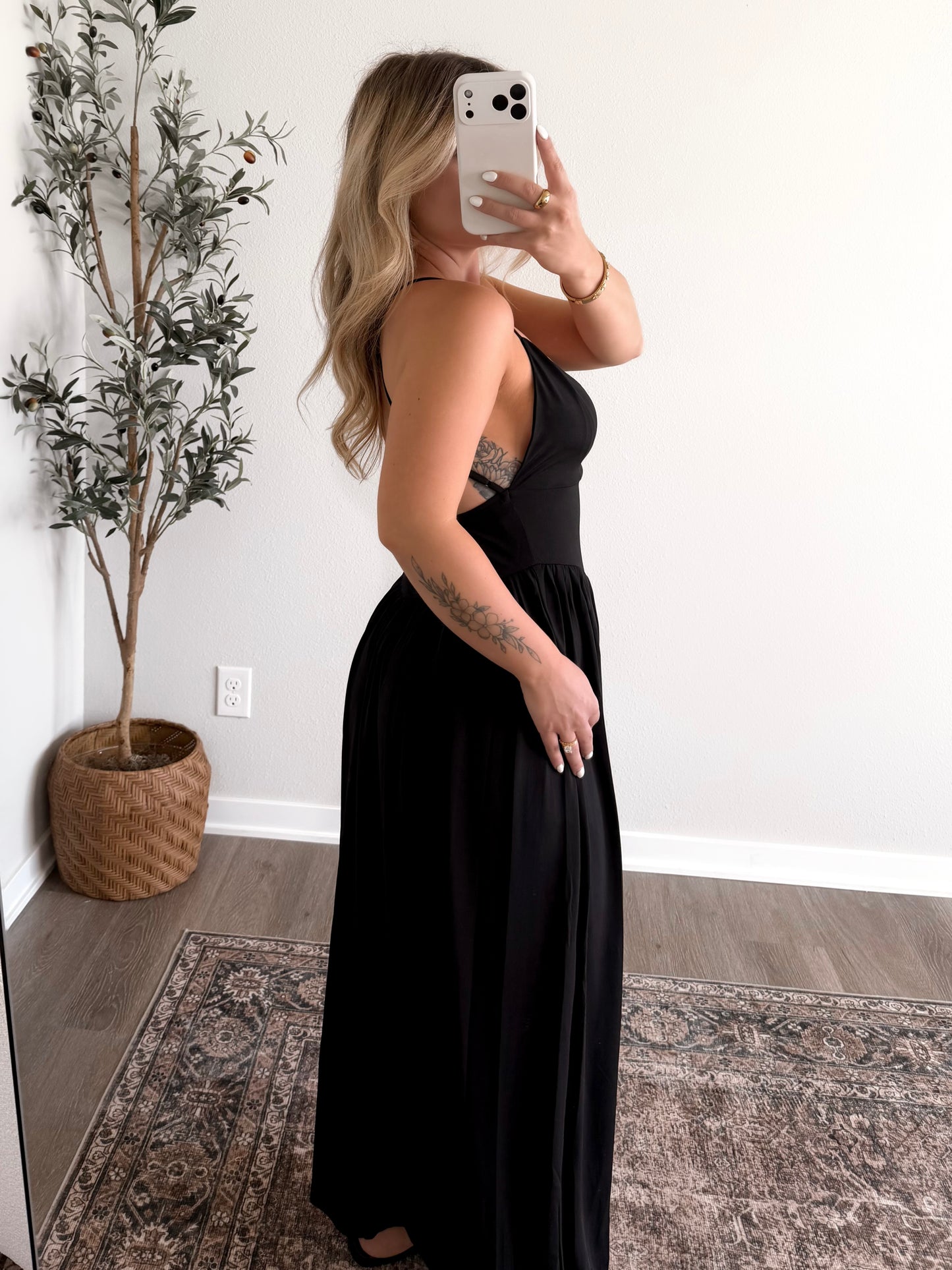After Hours Jumpsuit / Black (PREORDER EST SHIP 7.15)