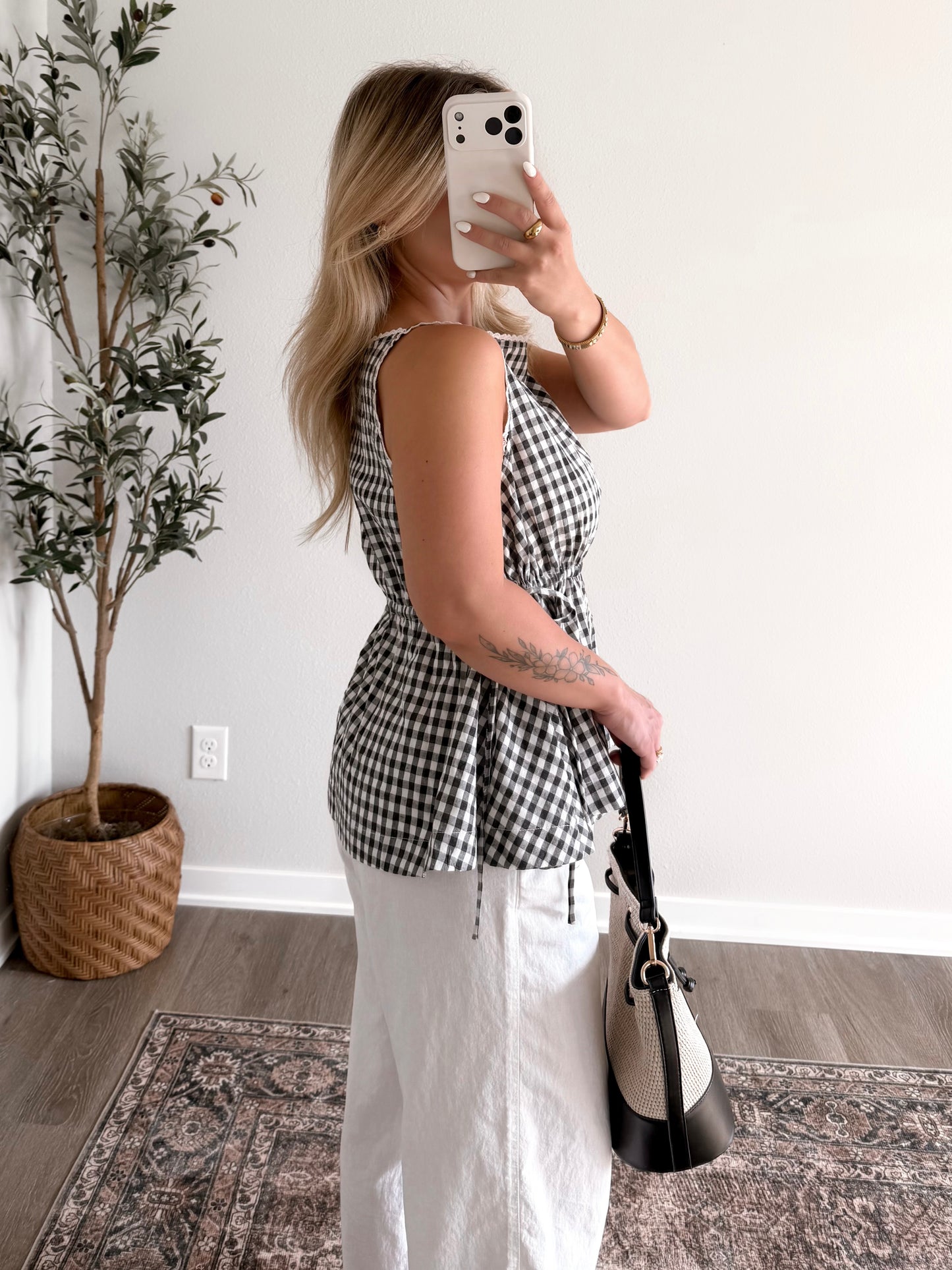 Sunday Market Pick Gingham Top