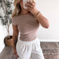 Oatline Basic Striped Top