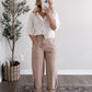 Hollie 2.0 Embroidered Top / White