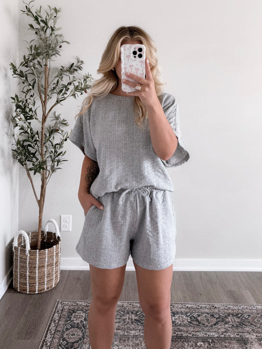Home Body Matching Set / Grey