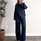 Weekend Reset Lounge Set / Navy (Restocking 9.28)