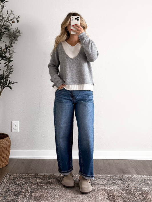 Quiet Hour Knit Sweater (Coming in new color)