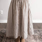 Sunday Acres Plaid Midi Skirt