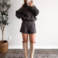 Blue Harvest Plaid Short Set