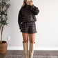 Blue Harvest Plaid Short Set