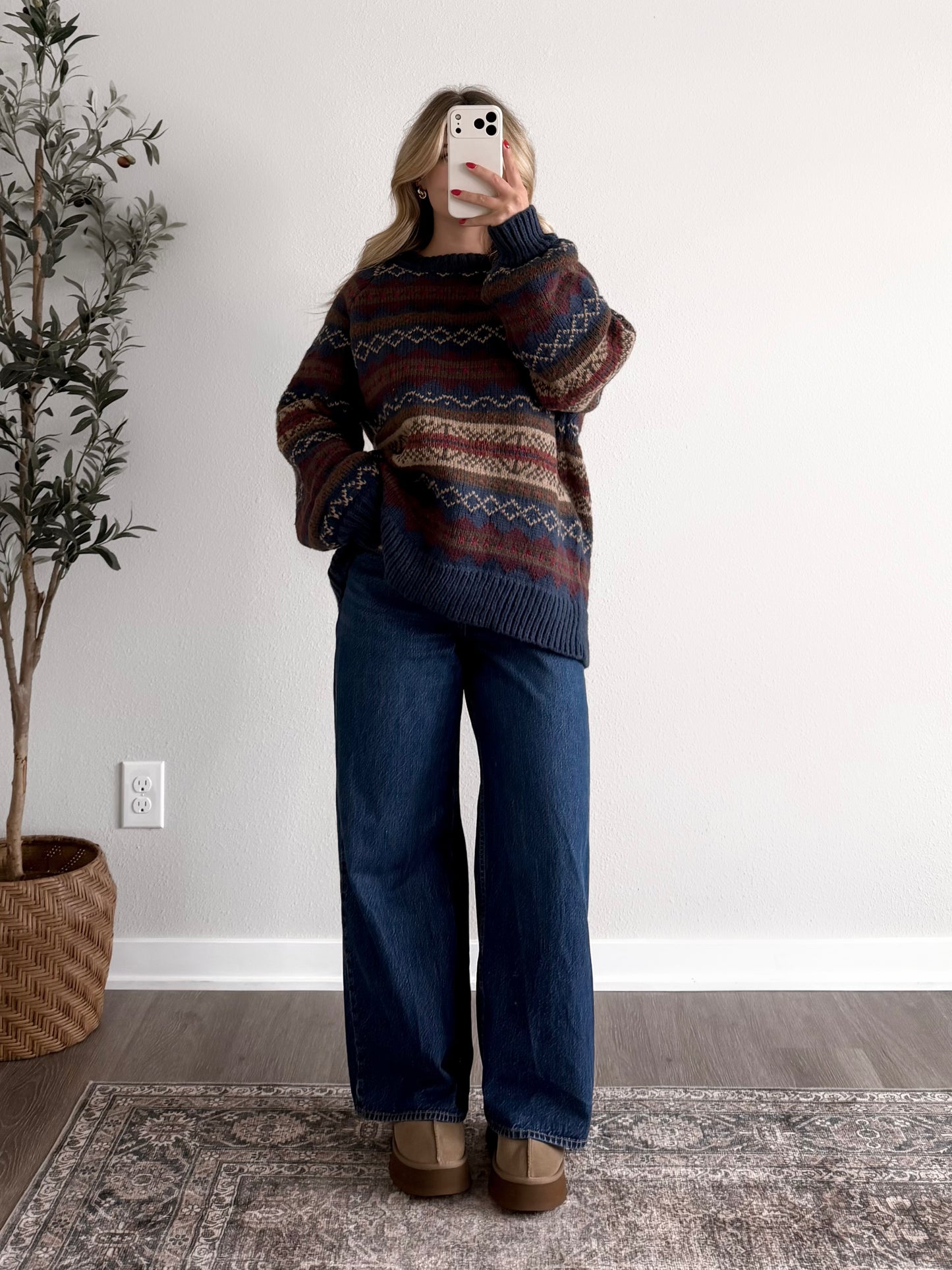 Stowe Knit Sweater / Navy