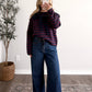Cider Press Stripe Shawl Sweater