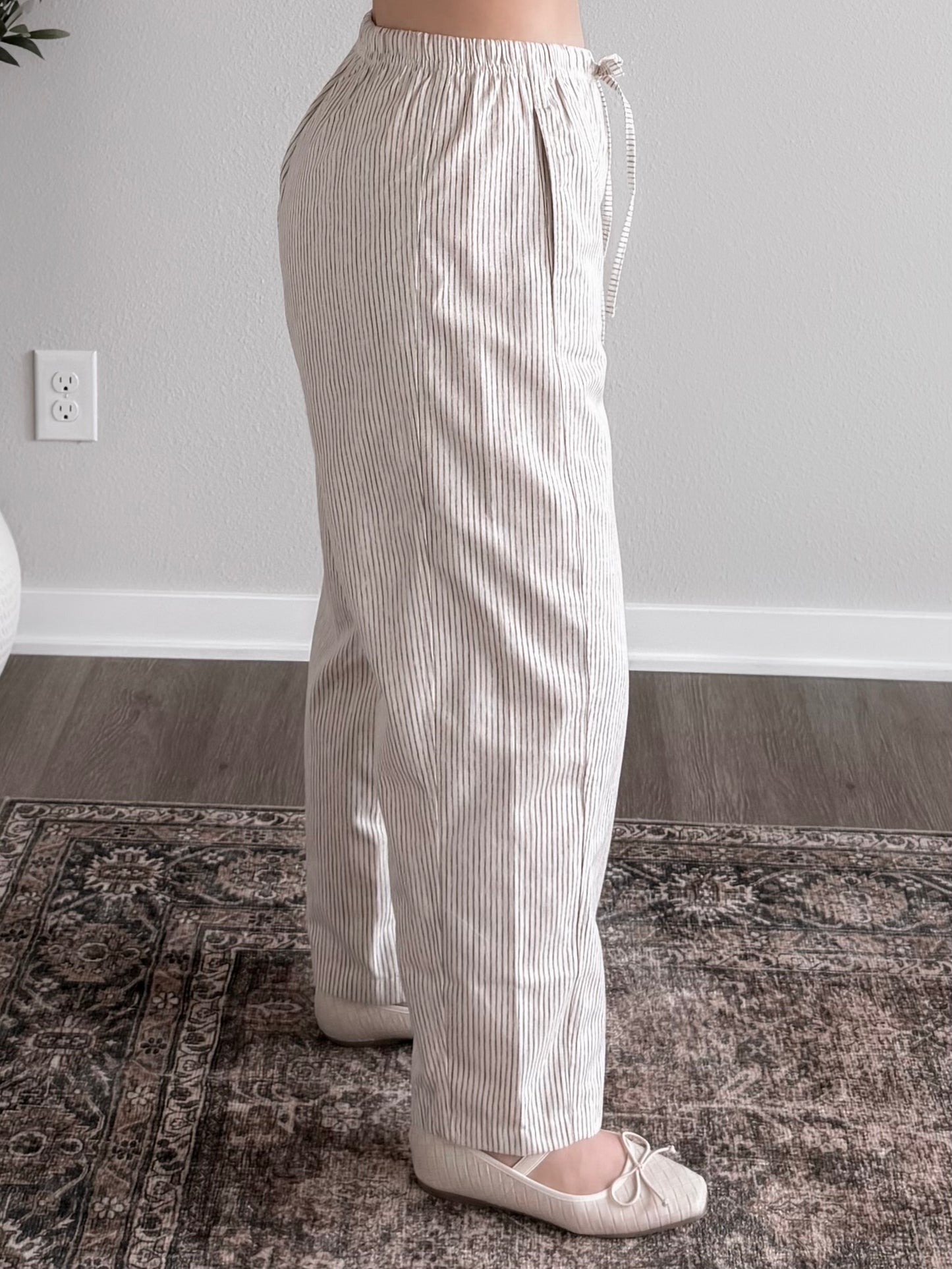 Sea Salt Striped Pant
