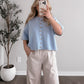 Calm Knit Button Sweater