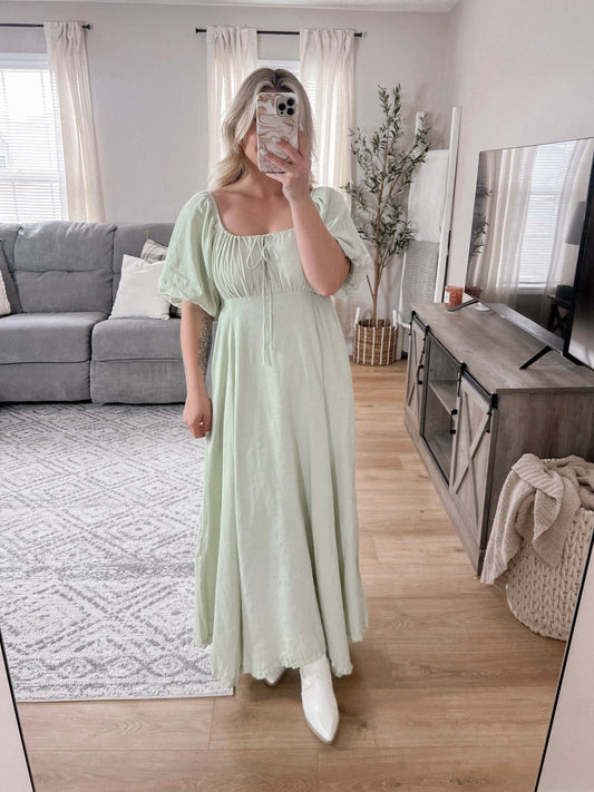 Honey Dew Maxi Dress Final Sale