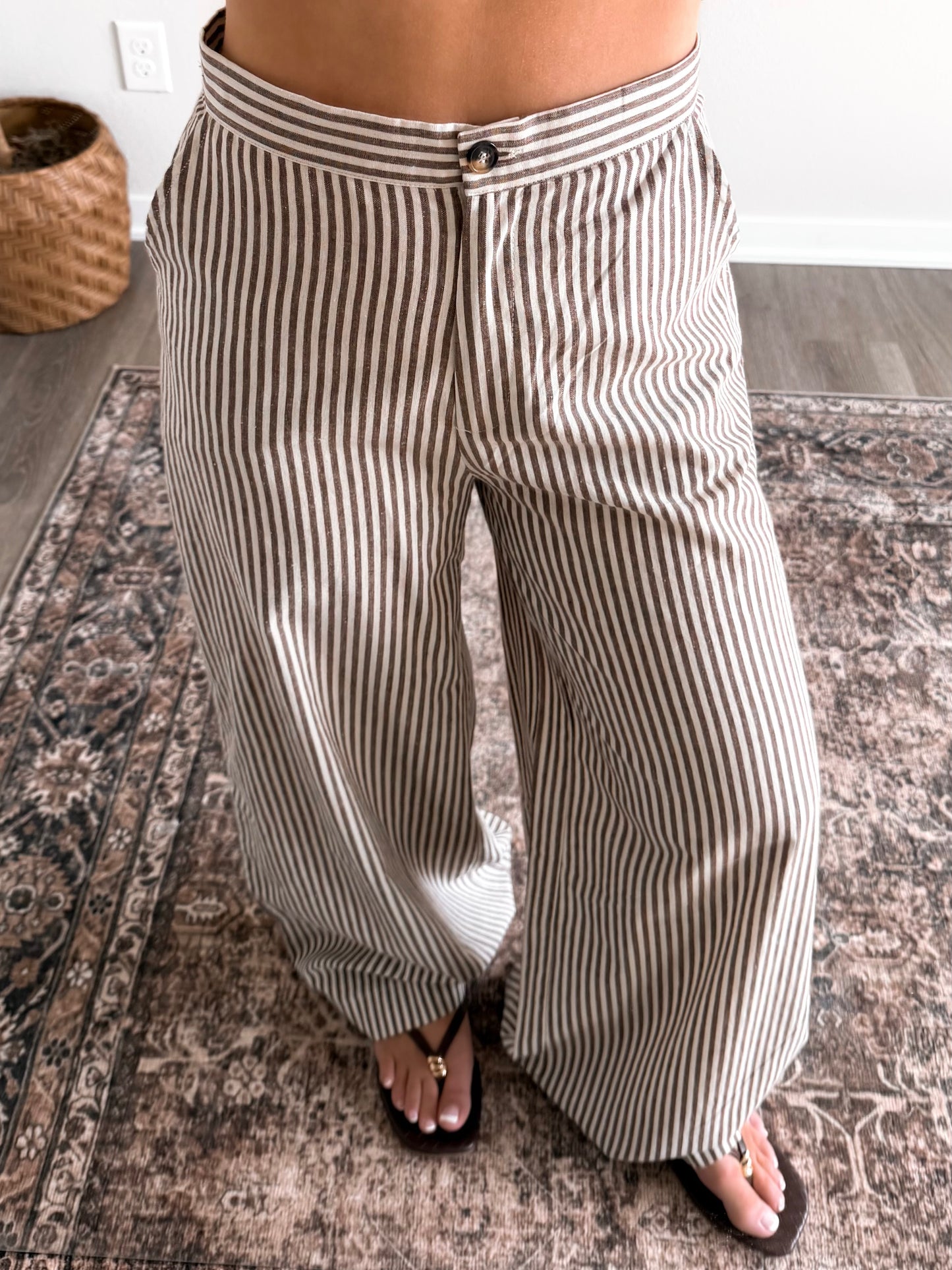 Harbor & Main Pinstripe Pant Set