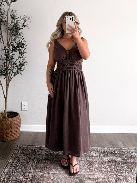 Cabo Beaded Midi Dress