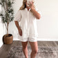 Sunday Heirloom Pleated Top