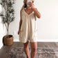 Hint Of Gingham Babydoll Romper (Restocking 6.29)