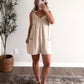Hint Of Gingham Babydoll Romper (Restocking 6.29)