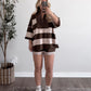Sadie Striped Lounge Short Set