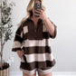 Sadie Striped Lounge Short Set
