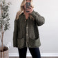 Hearth Cable Knit Cardigan / Olive (PREORDER - EST SHIP  10.7)