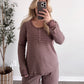 Dreamline Stripe Thermal Lounge Set