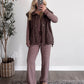 Warm & Cozy Sherpa Vest / Dark Coco