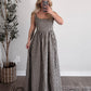 Blackberry Basket Gingham Maxi Dress (Tall Friendly)