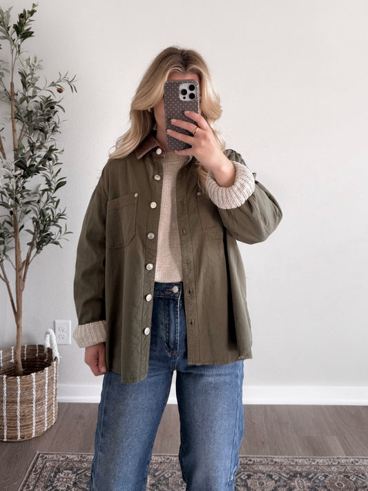 Greenhill Collared Barn Jacket
