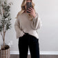 All-Season Relaxed Sweater / Sand Beige