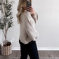 All-Season Relaxed Sweater / Sand Beige