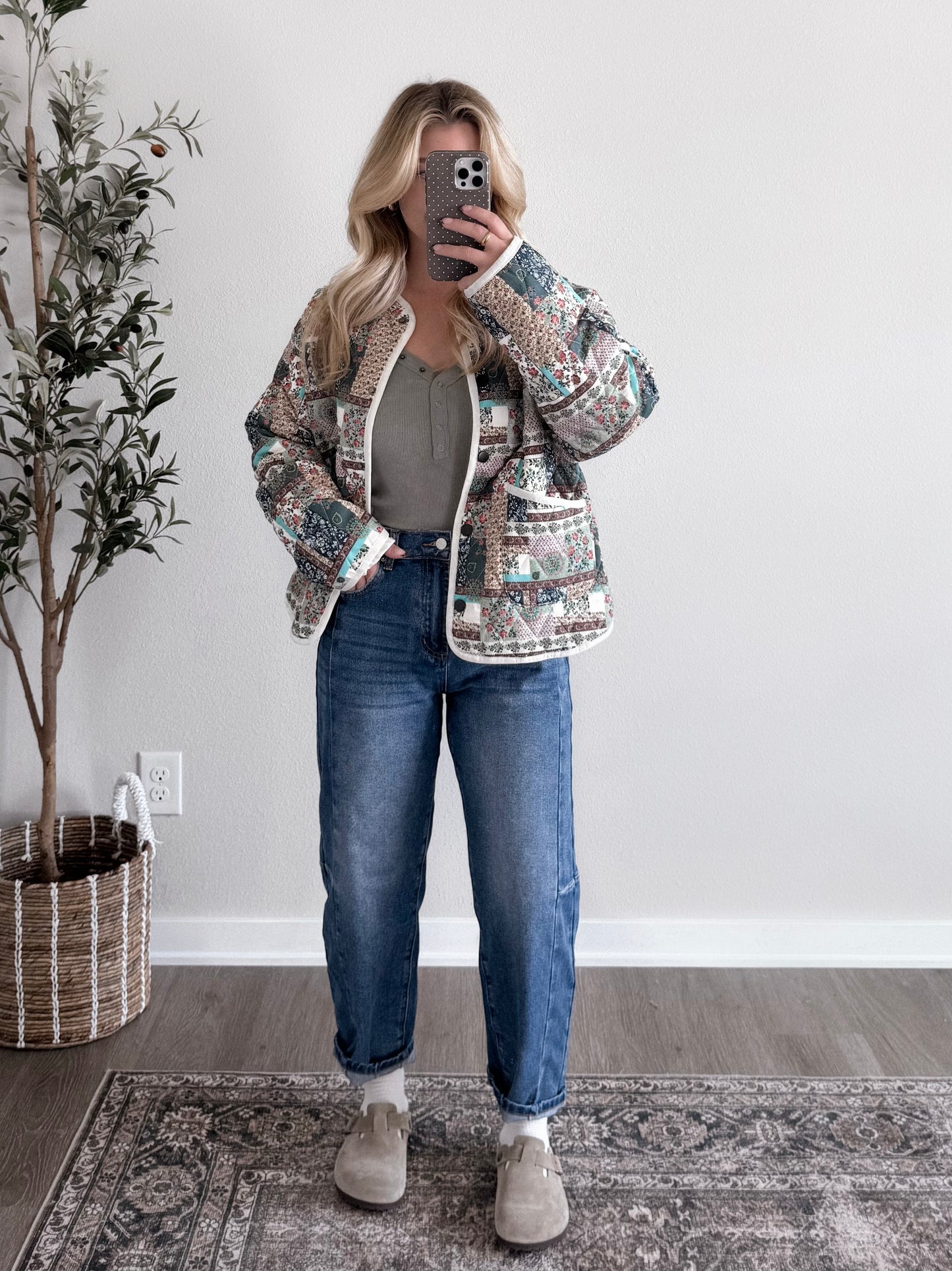 Clove Meadow Quilted Jacket