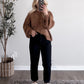 All-Season Relaxed Sweater / Warm Brown