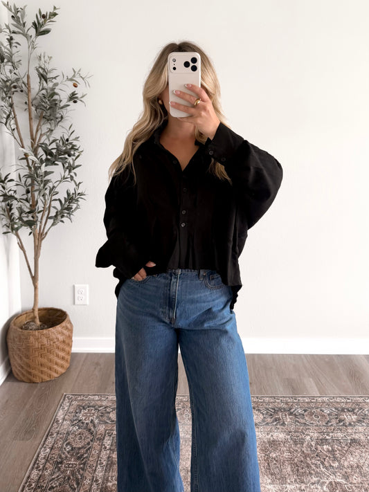 Townhouse Button Top (PREORDER: EST SHIP 8.12)
