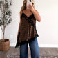 Lace in the City Satin Top