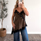 Lace in the City Satin Top
