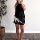 West Village Satin Halter Top