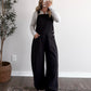 All Fall Barrel Overalls / Black (Restocking Late September)