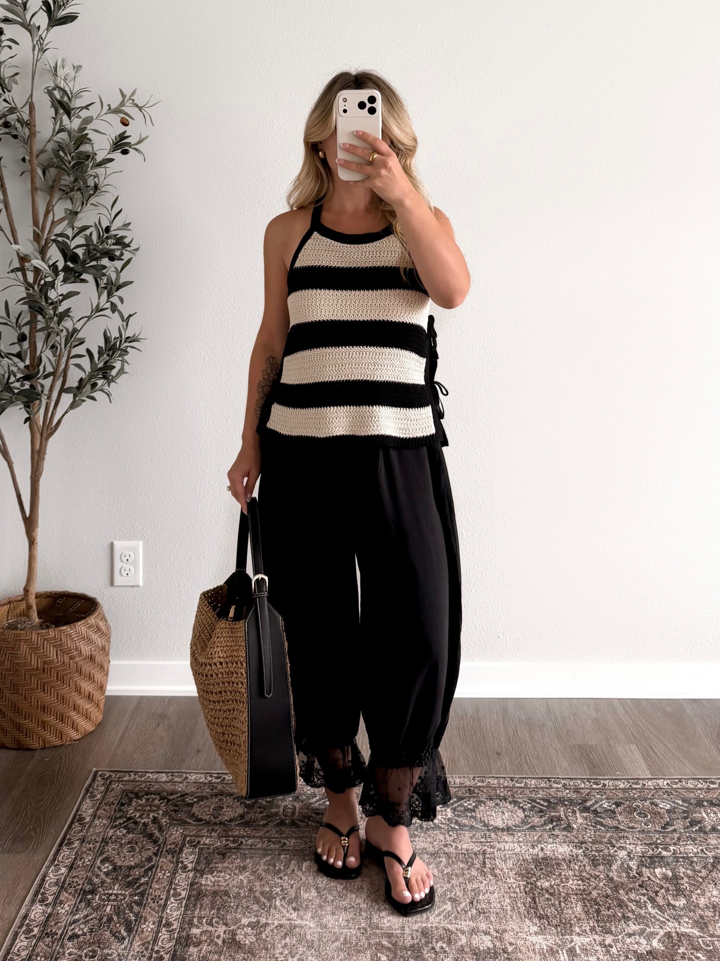 Harbor House Knit Halter Top