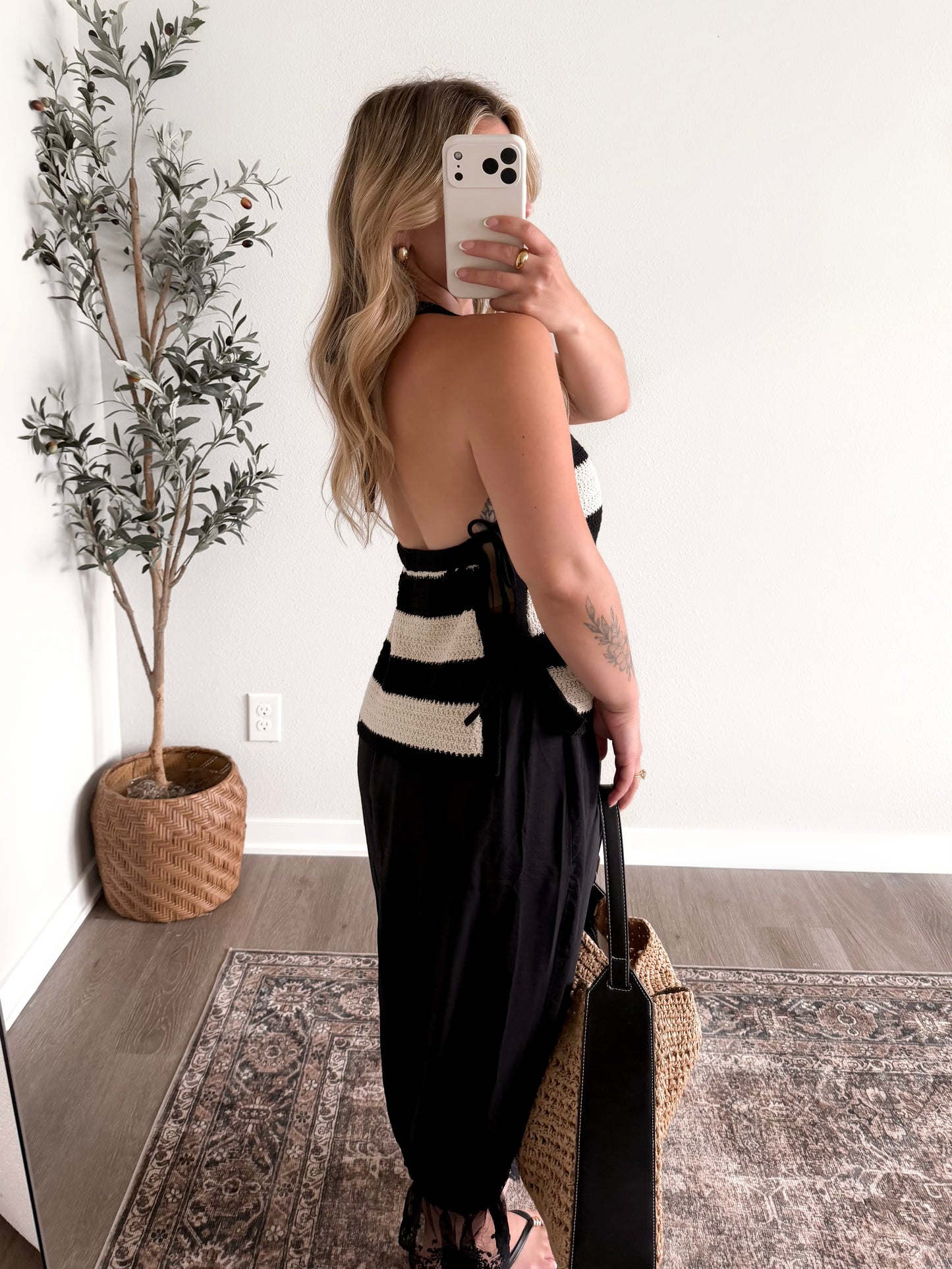 Harbor House Knit Halter Top