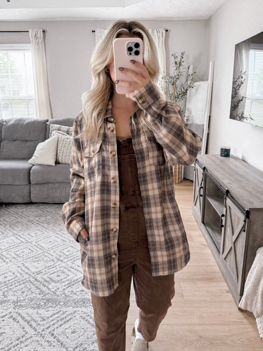 Grant Button Down Flannel