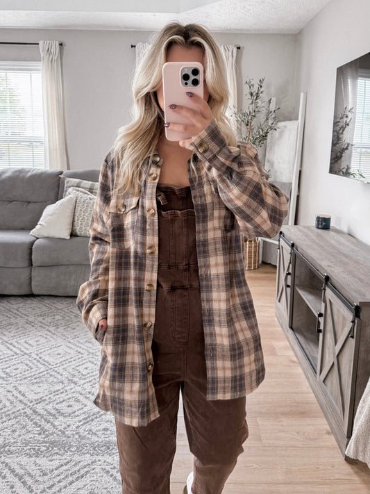 Grant Button Down Flannel